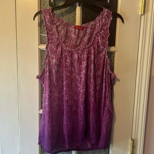 Womens ELLE SUMMER DRESSY TANK 1x